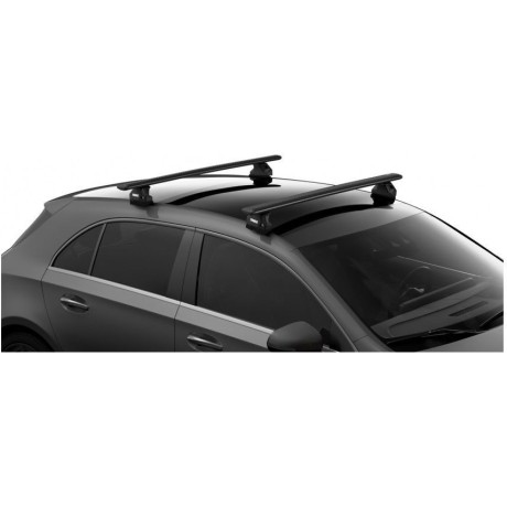 Barras THULE EVO WingBar para autos SUBARU Forester 2008 a 2012 negro