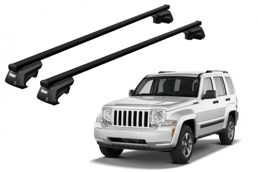 Barras THULE SmartRack XT para autos JEEP Cherokee 2008 a 2013