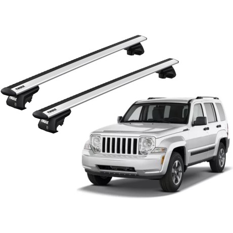 Barras THULE EVO WingBar para autos JEEP Cherokee 2008 a 2013