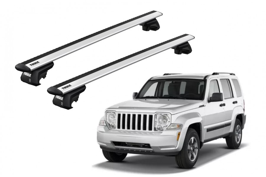 Barras THULE EVO WingBar para autos JEEP Cherokee 2008 a 2013