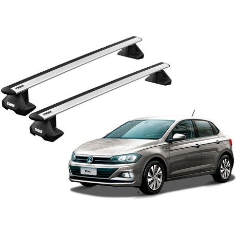 Barras THULE EVO WingBar para autos VOLKSWAGEN Polo desde 2018-2022