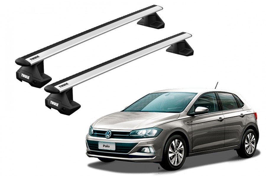 Barras THULE EVO WingBar para autos VOLKSWAGEN Polo desde 2018-2022