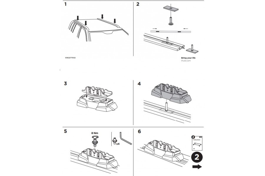 Kit de Anclaje Thule 187004