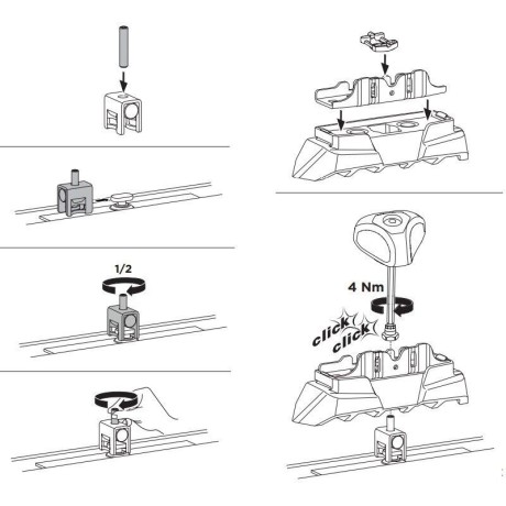 Kit de Anclaje Thule 187054