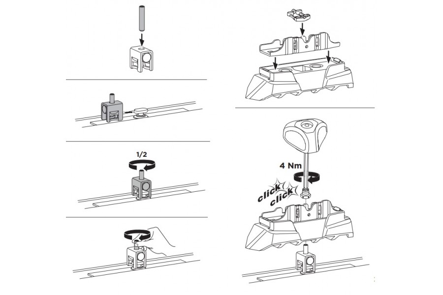 Kit de Anclaje Thule 187115