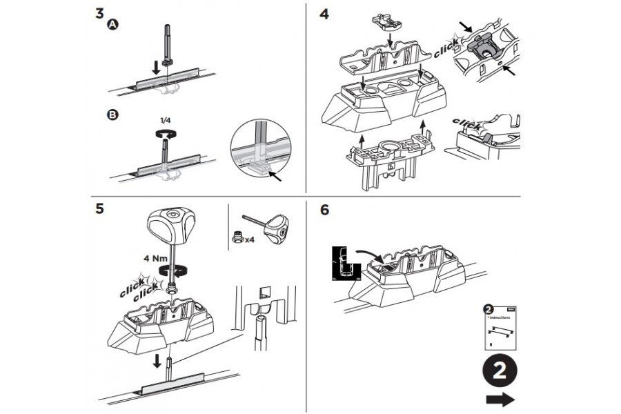 Kit de Anclaje Thule 187126