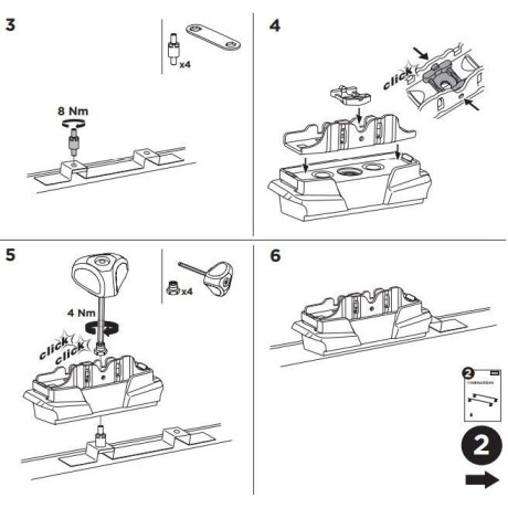 Kit de Anclaje Thule 187147