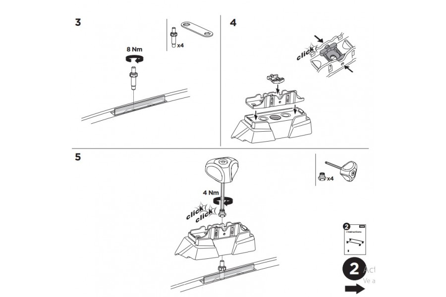 Kit de Anclaje Thule 187156