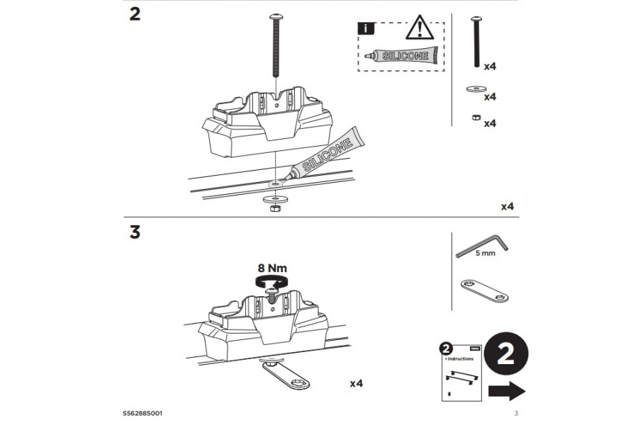 Kit de Anclaje Thule 187166