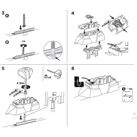 Kit de Anclaje Thule 187170
