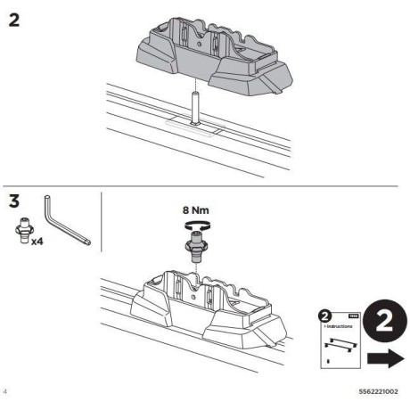 Kit de Anclaje Thule 187172