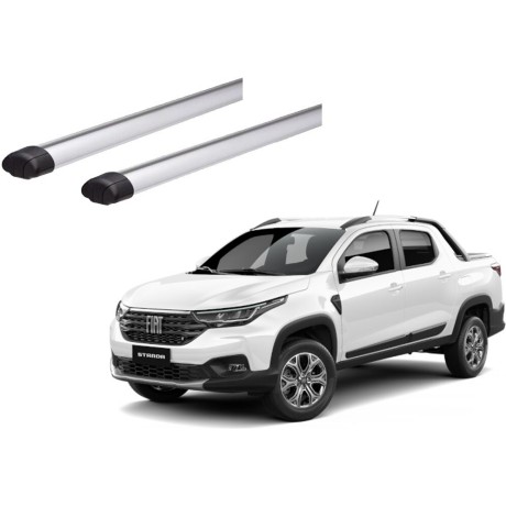 Barras THULE EVO AeroBar para camioneta FIAT Strada desde 2004 a 2018 negro