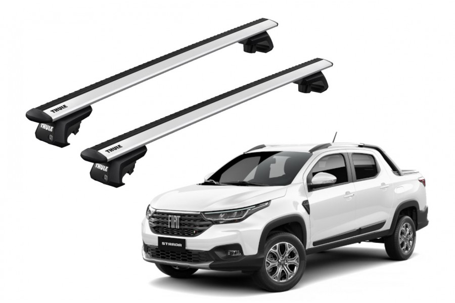 Barras THULE EVO WingBar para camioneta FIAT Strada desde 2004 a 2018
