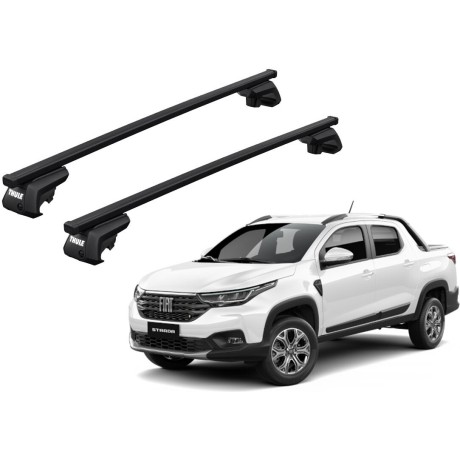 Barras THULE EVO SquareBar para camioneta FIAT Strada desde 2004 a 2018