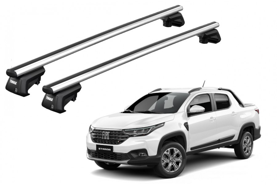 Barras THULE SmartRack XT AluBar para camioneta FIAT Strada desde 2004 a 2018