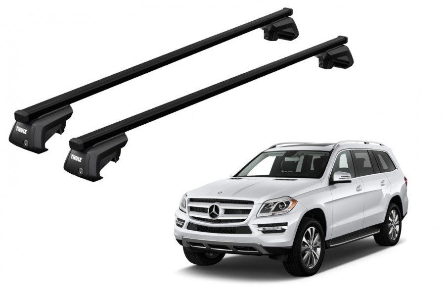Barras THULE SmartRack XT para autos MERCEDES BENZ GL (X166) 2013 a 2016