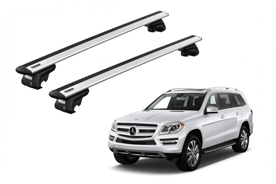Barras THULE EVO WingBar para autos MERCEDES BENZ GL (X166) 2013 a 2016