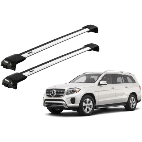 Barras THULE EDGE Flush para autos Mercedes Benz GLS (X166) 2016 a 2019