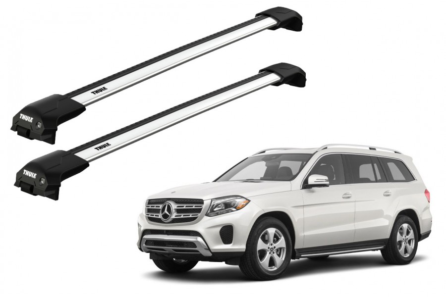 Barras THULE EDGE Flush para autos Mercedes Benz GLS (X166) 2016 a 2019