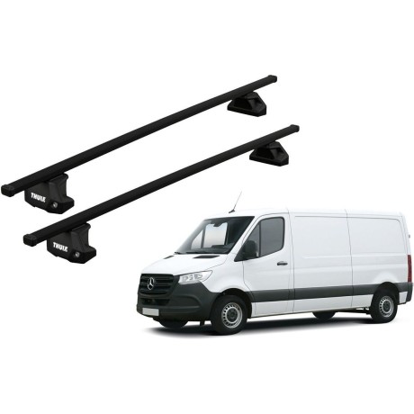 Barras THULE EVO SquareBar para Van MERCEDES BENZ Sprinter H2 desde 2006 - 2017