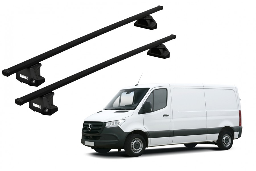 Barras THULE EVO SquareBar para Van MERCEDES BENZ Sprinter H2 desde 2006 - 2017