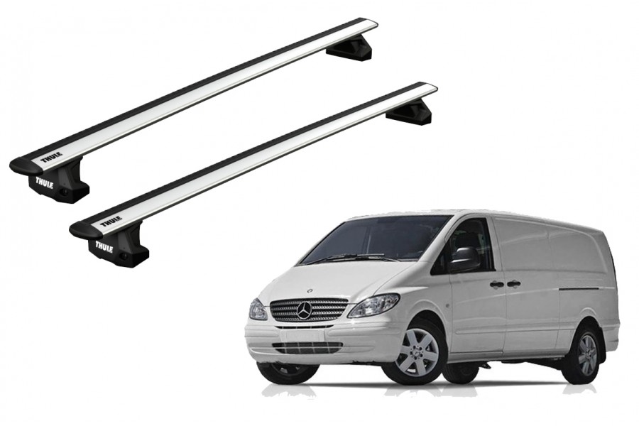 Barras THULE EVO WingBar para Van MERCEDES BENZ Viano desde 2004 al 2014