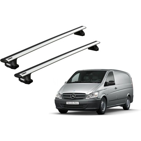 Barras THULE EVO WingBar para Van MERCEDES BENZ Vito desde 2004 al 2014