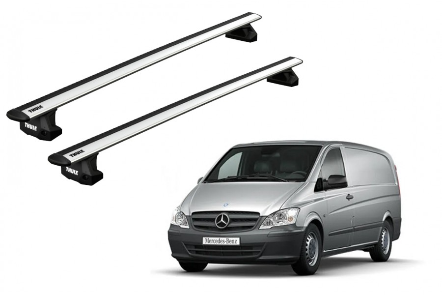 Barras THULE EVO WingBar para Van MERCEDES BENZ Vito desde 2004 al 2014