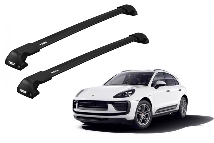 Barras Thule PORSCHE Macan 14-23 RA / EDGE Flush BLACK
