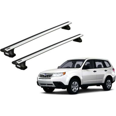 Barras THULE EVO WingBar para autos SUBARU Forester 2008 a 2012
