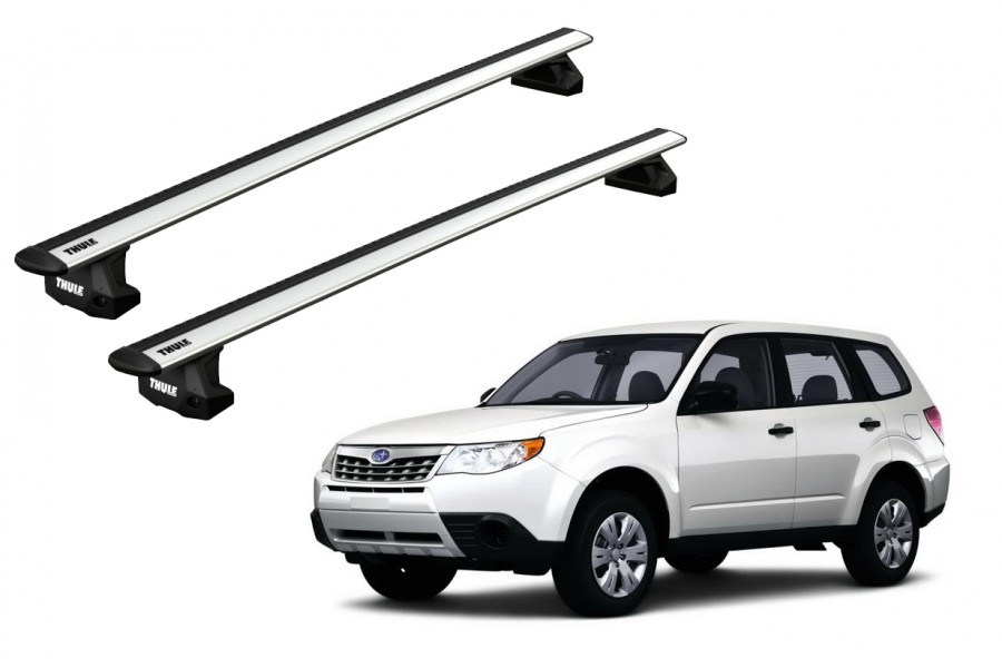 Barras THULE EVO WingBar para autos SUBARU Forester 2008 a 2012