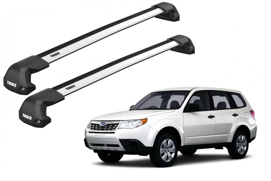 Barras THULE EDGE Flush para autos SUBARU Forester 2008 a 2012
