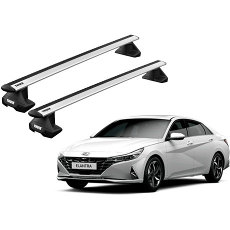 Barras THULE EVO WingBar para autos HYUNDAI Elantra desde 2016