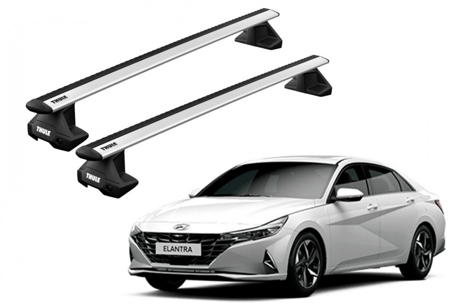 Barras THULE EVO WingBar para autos HYUNDAI Elantra desde 2016