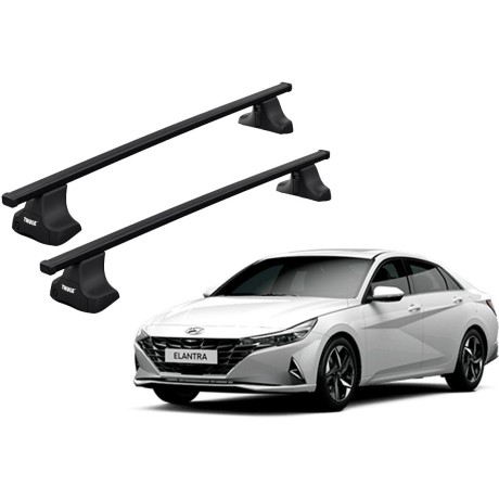 Barras THULE SquareBar para autos HYUNDAI Elantra desde 2016
