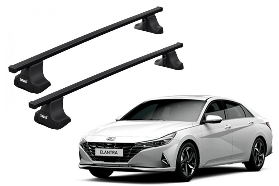 Barras THULE SquareBar para autos HYUNDAI Elantra desde 2016