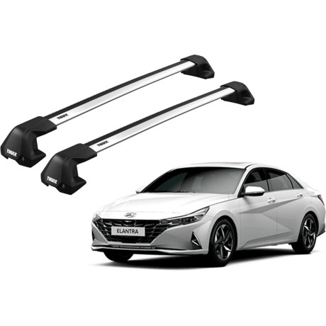 Barras THULE EDGE Flush para autos HYUNDAI Elantra desde 2016