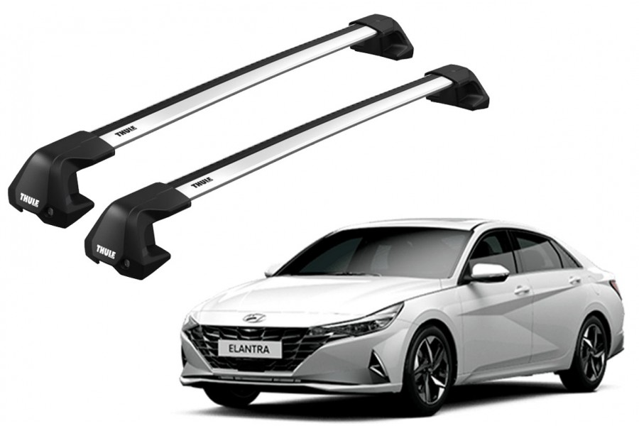Barras THULE EDGE Flush para autos HYUNDAI Elantra desde 2016