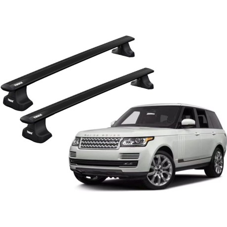 Barras THULE WingBar para autos LAND ROVER Range Rover Sport 2004 a 2013 negro