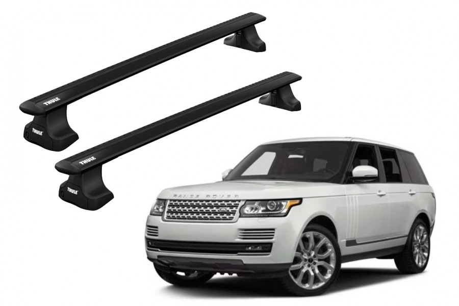 Barras THULE WingBar para autos LAND ROVER Range Rover Sport 2004 a 2013 negro