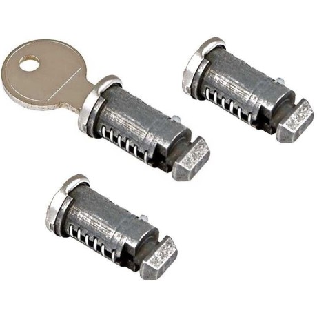 3 Lock Barrel Cilindro Llave Thule