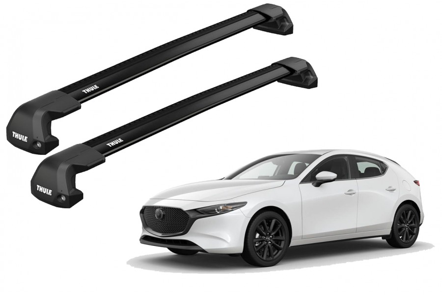 Barras Thule Mazda 3 19- PF / EDGE Flush BLACK