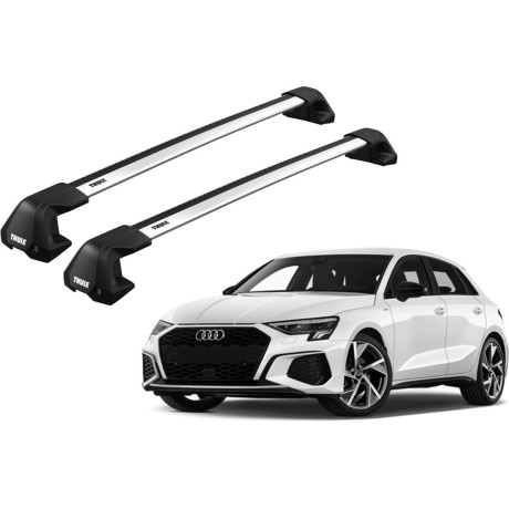 Barras THULE EDGE Flush para autos AUDI A3 desde 2021