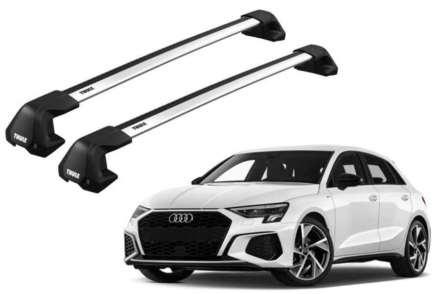 Barras THULE EDGE Flush para autos AUDI A3 desde 2021