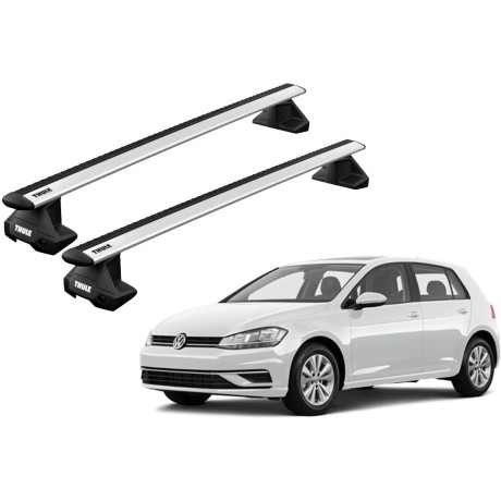 Barras THULE EVO WingBar para autos VOLKSWAGEN Golf 2013 a 2019