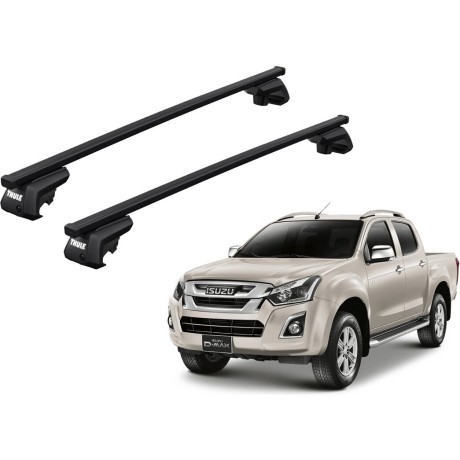 Barras THULE EVO SquareBar para camioneta ISUZU D-Max 2012 a 2020