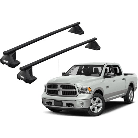 Barras THULE EVO SquareBar para camioneta DODGE Ram 1500/2500/3500 2009 a 2018