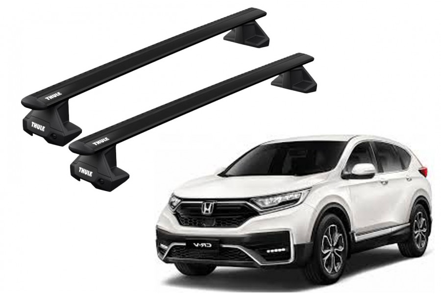 Barras THULE EVO WingBar para autos HONDA CR-V 2012 a 2018 negro