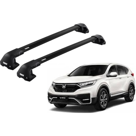 Barras THULE EDGE Flush para autos HONDA CR-V 2012 a 2018 negro