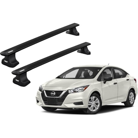 Barras THULE SquareBar para autos NISSAN Versa desde 2012 - 2020